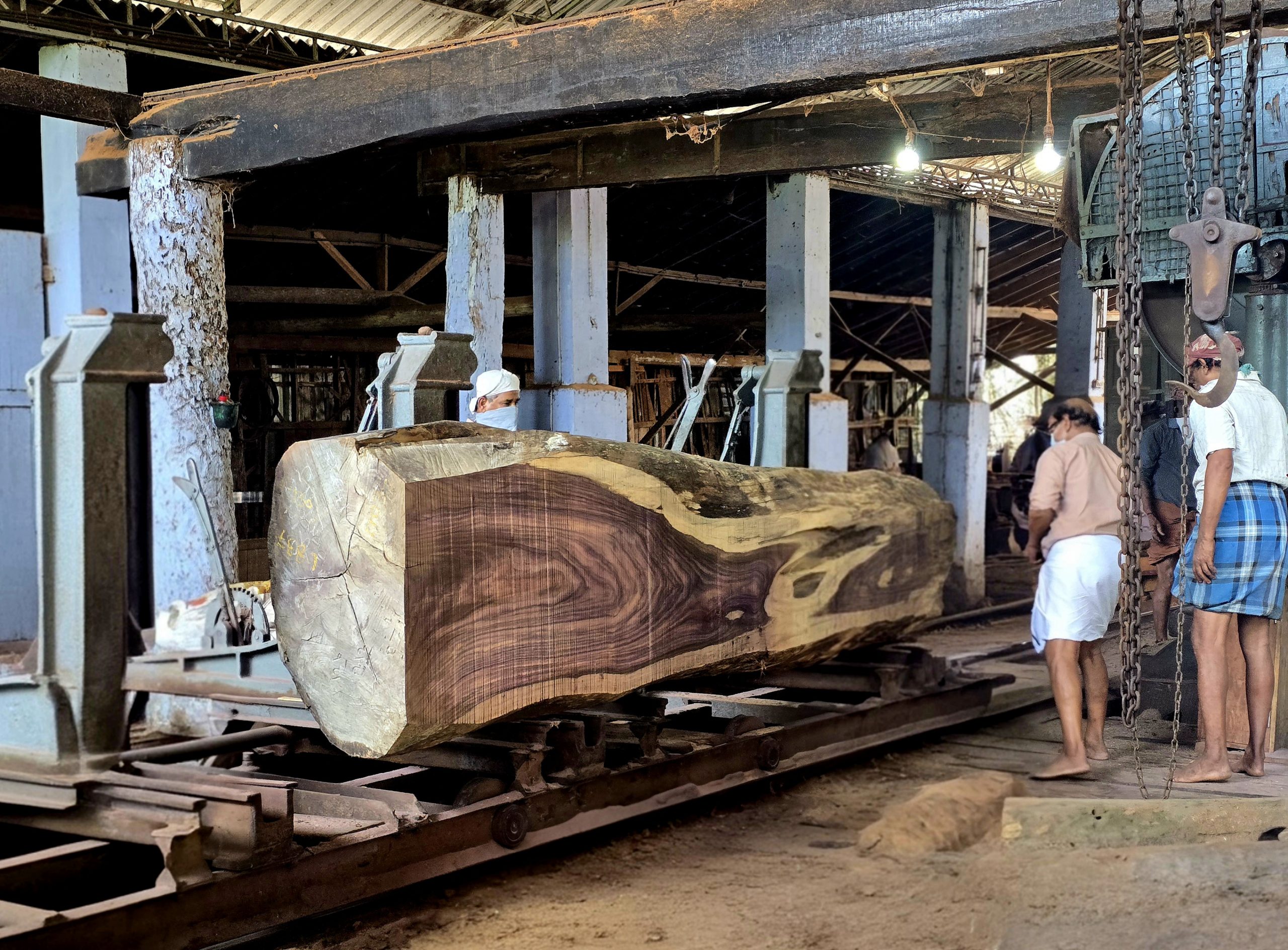 Indian Rosewood Live Edge Slabs for Sale – Export from Kerala